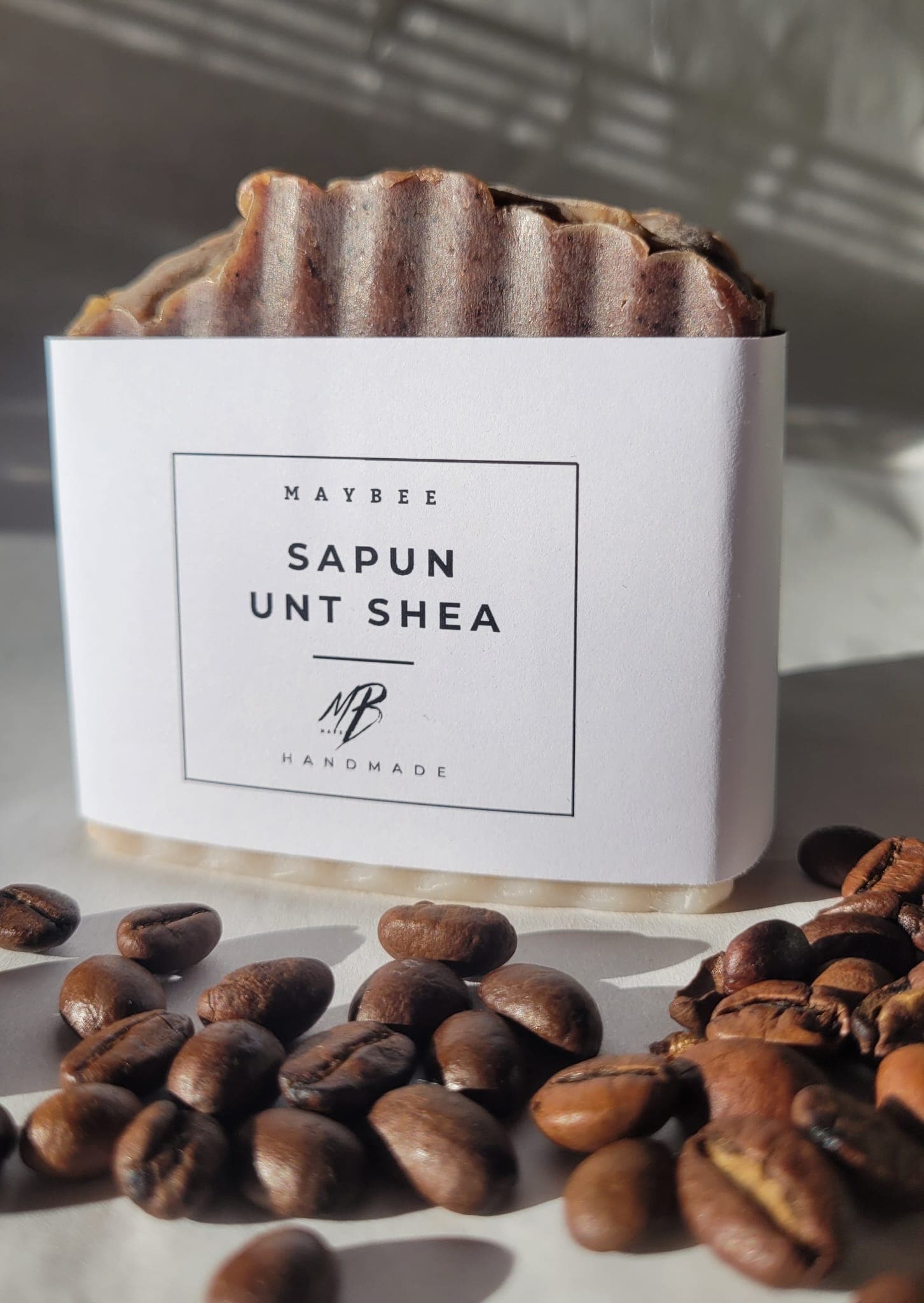 Săpun cu Unt de Shea MAYBEE SPA COFFEE- Cafea si Vanilie